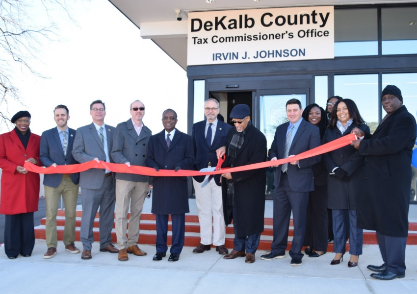 DeKalb County Tax Commissioner hosts ribbon cutting