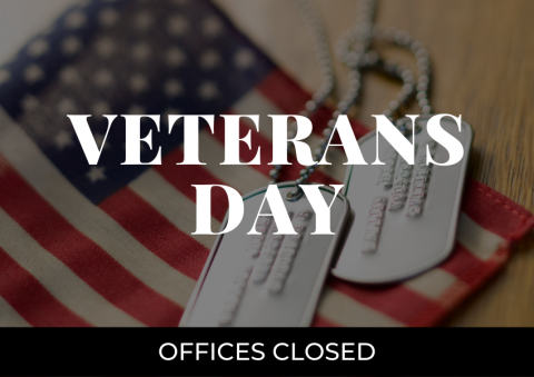 Veterans Day (Offices Closed)