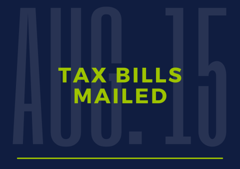 Tax Bills Mailed