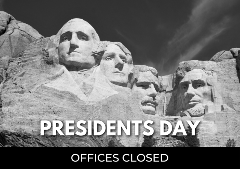 Presidents' Day (Offices CLOSED)