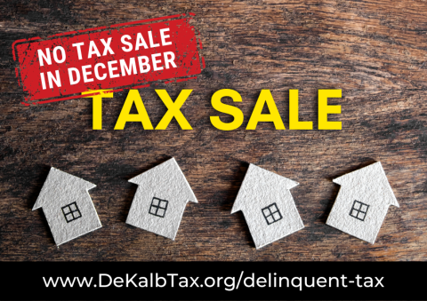Tax Sale CANCELLED