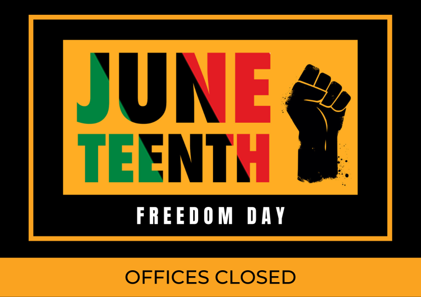 Juneteenth (Offices Closed)