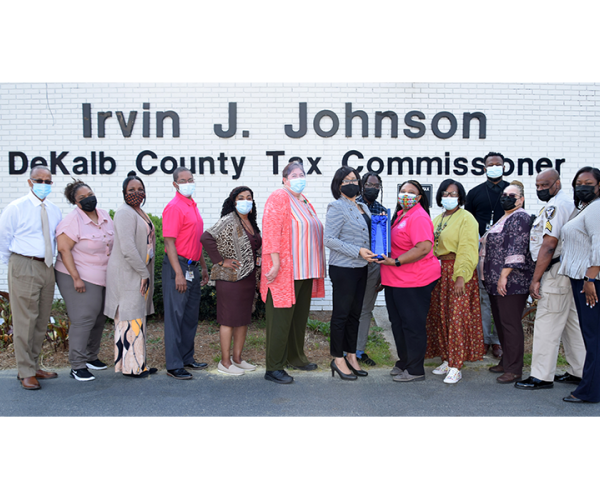 DeKalb County Tax Commissioner's Office selected as a 2021 Tyler Excellence Award Winner