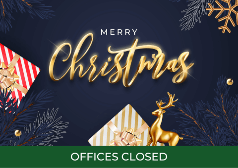 Merry Christmas CLOSED