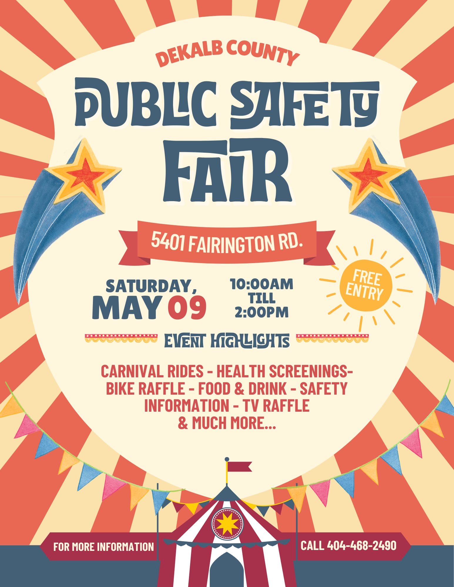 dekalb county public safety fair 2026 may 9
