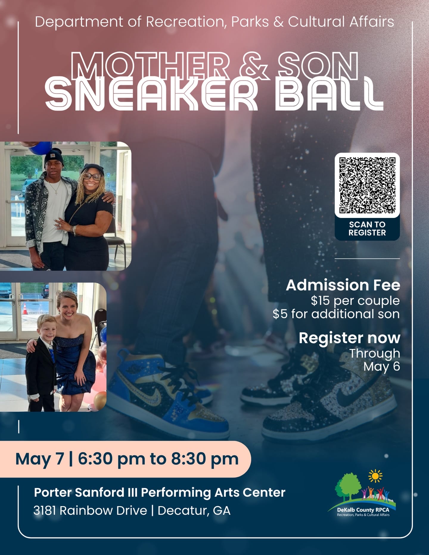 mother and son sneaker ball 2026