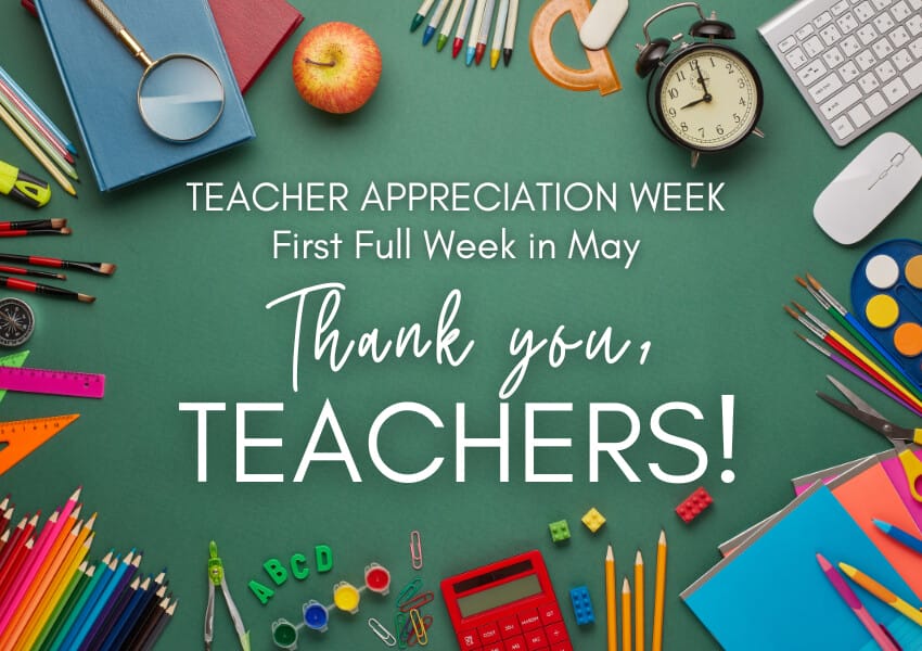 teacher appreciation week