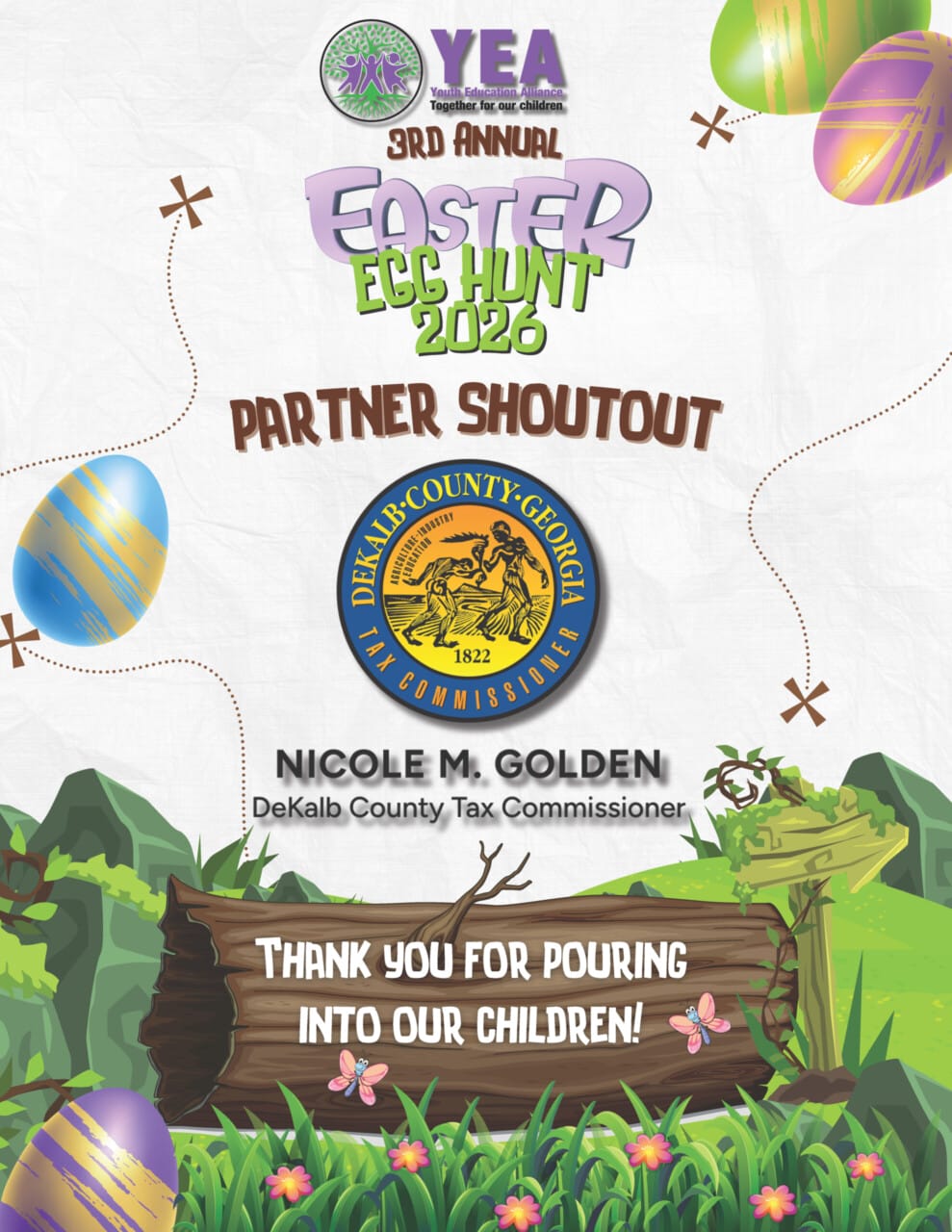 Youth Education Alliance 3rd annual Easter Egg Hunt - DeKalb County Tax ...
